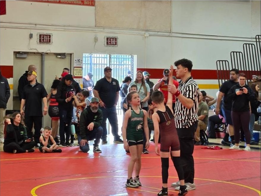 Mid-match action